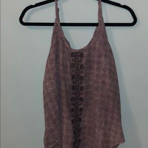 Long sleeve cold shoulder blouse